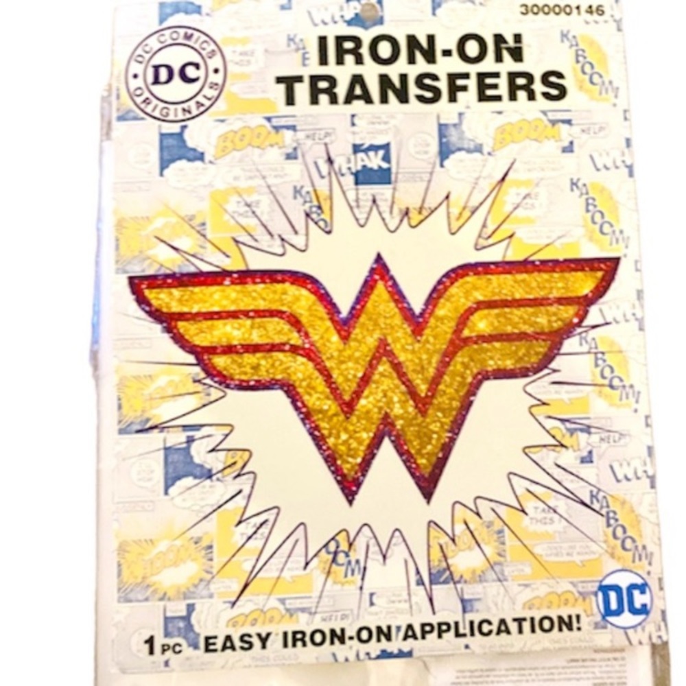 Wonder Women Logo Iron On Patch